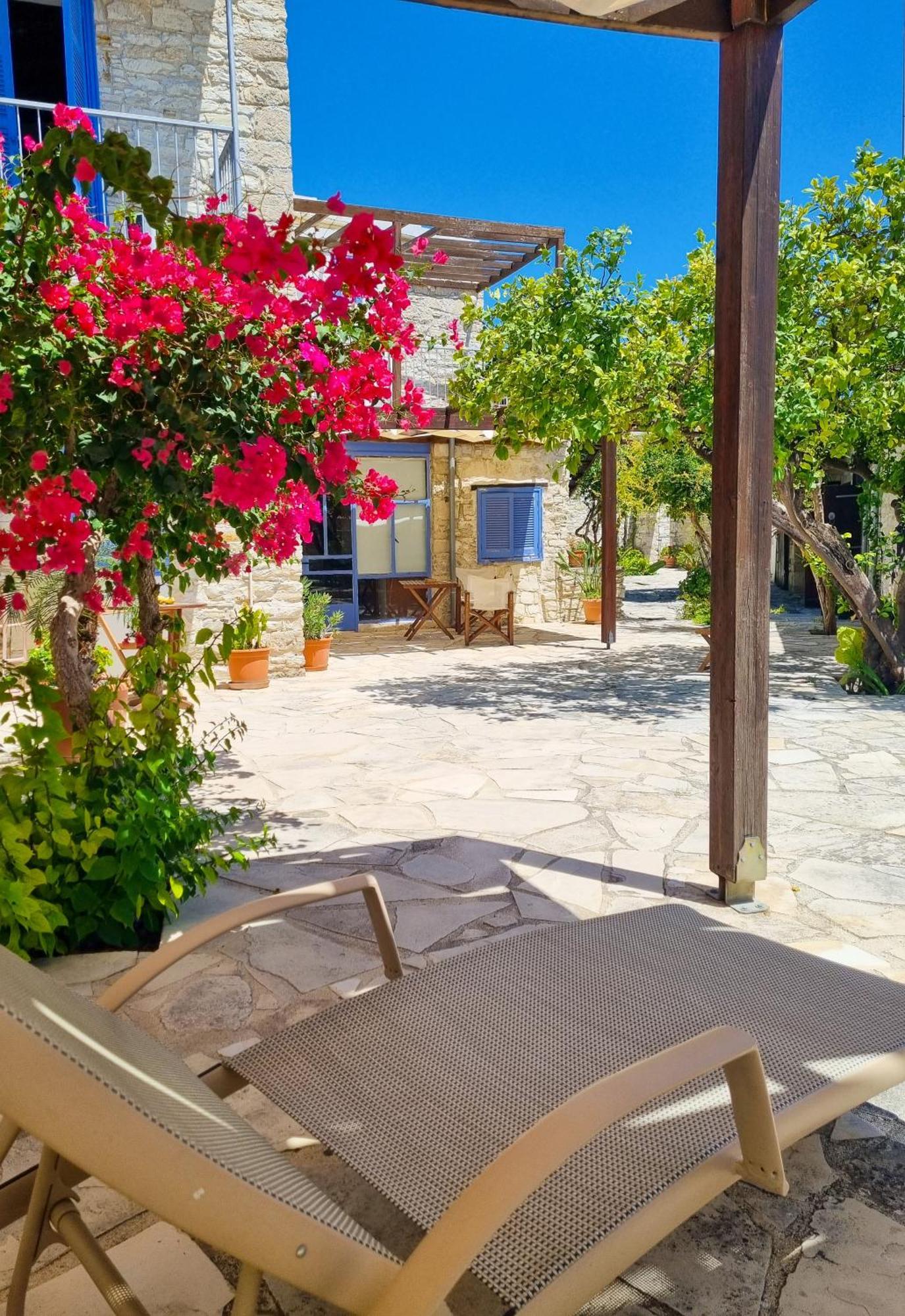 Athena'S Pool Oasis Leilighet Skarinou Eksteriør bilde